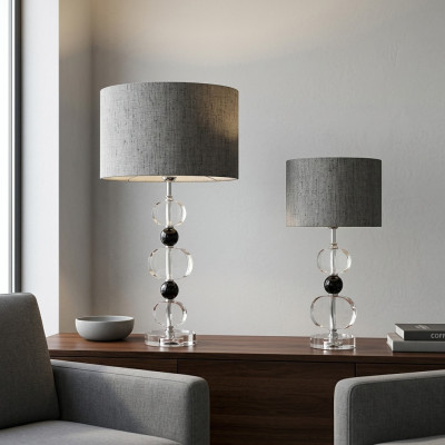 Lampe de table élégante Gris Lampe Lampe moderne Lampe de table nouvelle