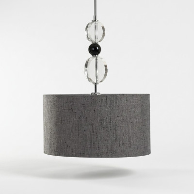 Lustre Plafond Lustre Gris Classique Lampe Suspension nouvelle