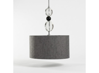 Lustre Plafond Lustre Gris Classique Lampe Suspension nouvelle