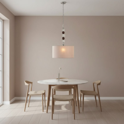 Lustre Plafonnier Beige Lustre Design Classique nouveau