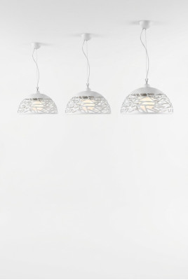 Lustre Blanc Lustre Suspendu Éclairage Lustre Lampe Salle à manger
