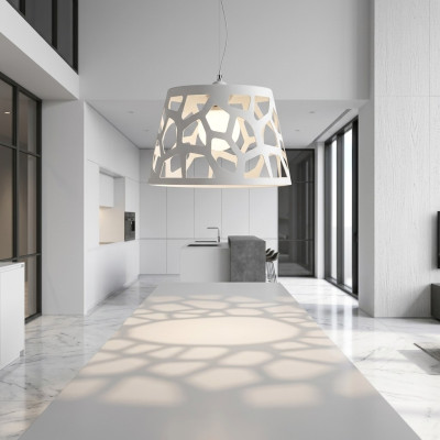 Lustre de luxe design Lampe de plafond Moderne Blanc Style de lampe de luxe