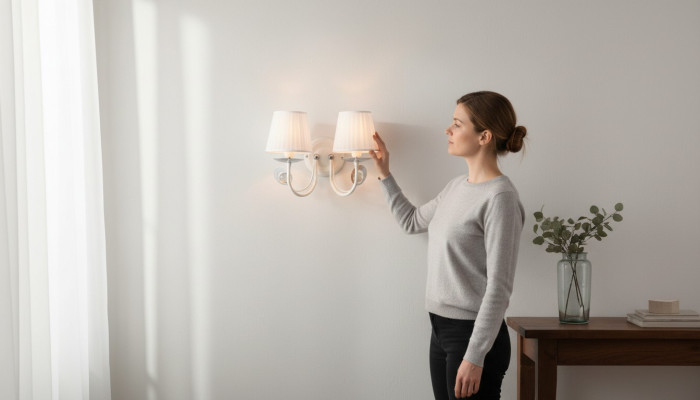 Lampe murale de designer Lustre mural de luxe Lampe élégante Lampe suspendue