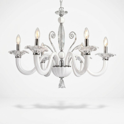 Lustre en cristal suspension plafonnier élégant lustre suspendu au plafond