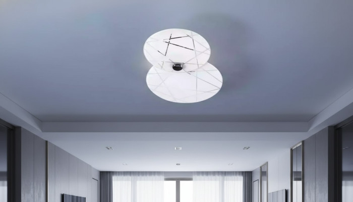 Plafonnier blanc de luxe Lustre Lustre Moderne Lampe Noble nouvelle