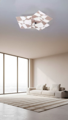 Lustre en cristal élégant, élégant lustre suspendu au plafond lustre lampe