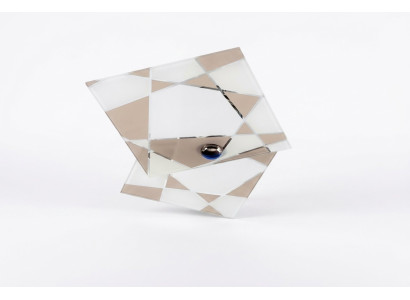 Lustre de plafond design moderne de luxe, suspension de plafond, lustre, 2x lampe, luminaire.