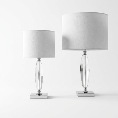 Lampe de table lustre en cristal Éclairage classique pour table