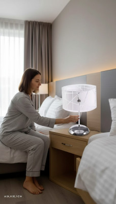 Lustre moderne luxueux Lustre en cristal Lampe de table blanche nouvelle
