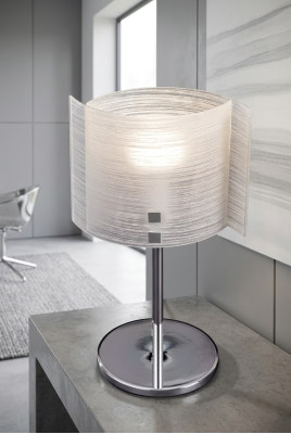 Lampe de table blanche moderne Lampe de luxe Lustre élégant de lampes