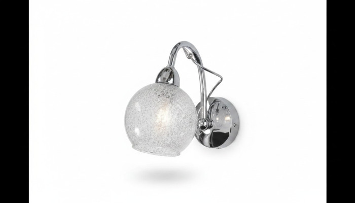 Murale argentée classique lustre Luxe Designer lampe