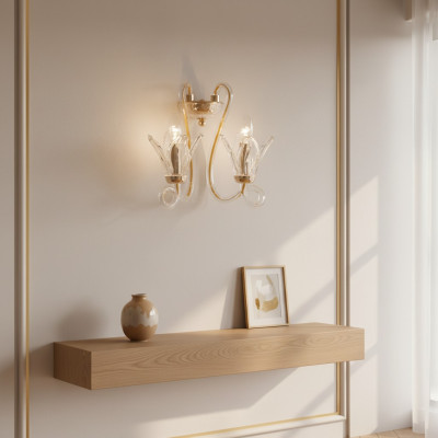 Lampe murale design Luxueuse applique murale Luminaire Lampe Lampes murales Cristal nouveau