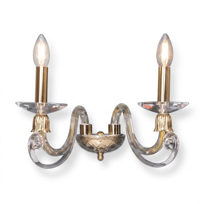 Applique murale classique Lustre Lampe murale Luminaire Cristal