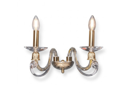Applique murale classique Lustre Lampe murale Luminaire Cristal