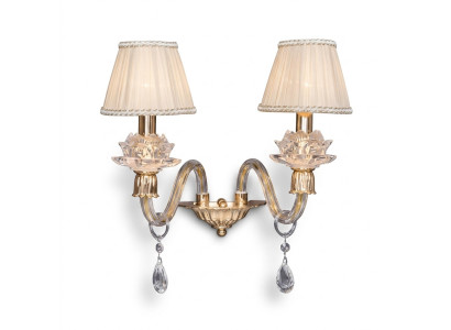 Lampe murale élégante Lampe murale classique en or lustre luxueux