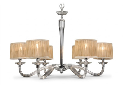 Lustre de plafond de lampes de suspension luxueux chandelier beige Lumière de plafond moderne nouvelle