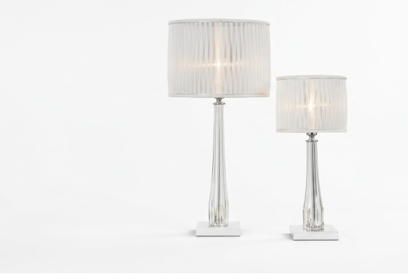 Luxueuse lampe de chevet classique Lampe de table Blanche Éclairage de table neuf