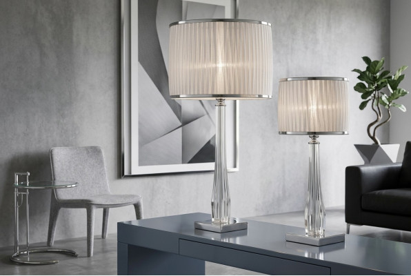 Lampe de table design Lampe de chevet Lampe de table Console blanche Luminaire
