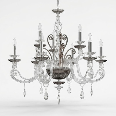 Lustre Lustre en cristal Lampe Plafonnier Luminaire Suspension Lampe nouvelle