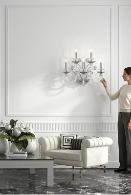 Luminaire mural de design luxueux, luminaire mural classique, luminaire mural