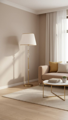 Lampe sur pied Luminaires Or Meubles Luminaire Debout Salon neuf Classique