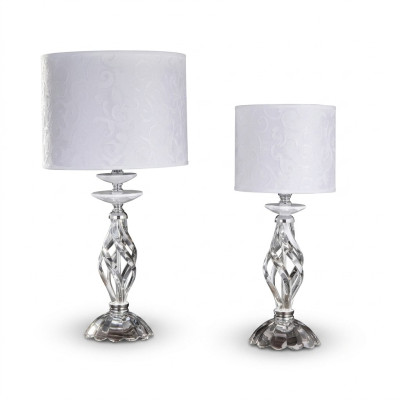 Lampe de table style antique, lampe de table en cristal luminaire lampes lumières nouvelles