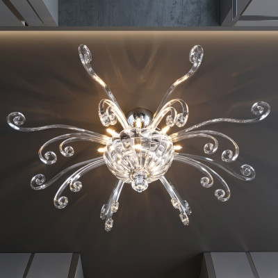 Lustre de lampe de plafond Lustre Lampe en cristal Lustre de plafond de luxe LustreorianCalendar