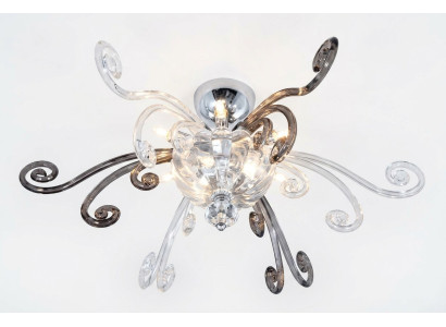 Lustre lustre de plafond de lustre de plafond de lustre de plafond de luxe en cristal de lampadaire.