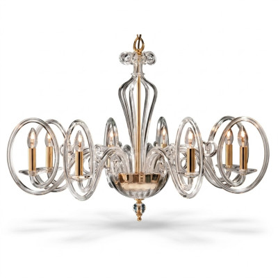 Lustre en cristal Lustre Lampe Plafonnier Luminaire Lustre suspendu neuf