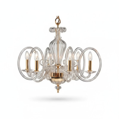 Lustre Chandelier Luminaire Lampe suspendue Cristal Plafonnier