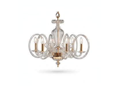 Lustre Chandelier Luminaire Lampe suspendue Cristal Plafonnier