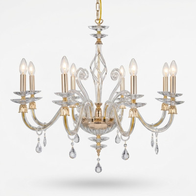Lustre en cristal Luminaire suspendu Plafonnier Perkele
