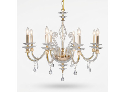 Lustre en cristal Luminaire suspendu Plafonnier Perkele