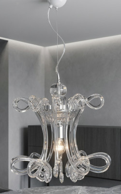 Lustre de plafond de luxe Lustre Lustre Lampe de plafond Lustre Lampe en cristal