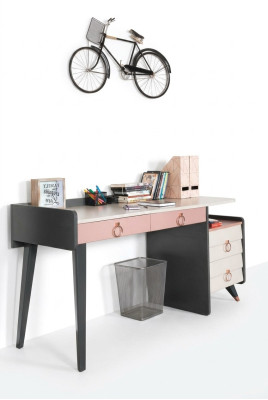Bureau de secrétariat Design Mobilier d'écriture luxueux Bureaux en bois
