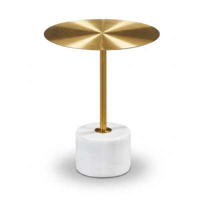 Table basse Chambre Commode Tables Métal Moderne Or Table d'appoint