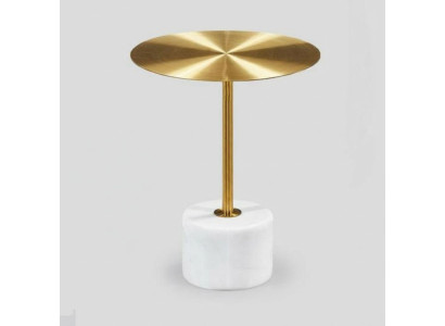 luxueuses tables basses rondes en métal doré moderne élégant table d'appoint stylée