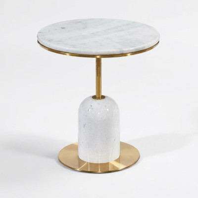 Table d'appoint Blanche Table basse moderne Table basse Table basse Design Salon nouvel