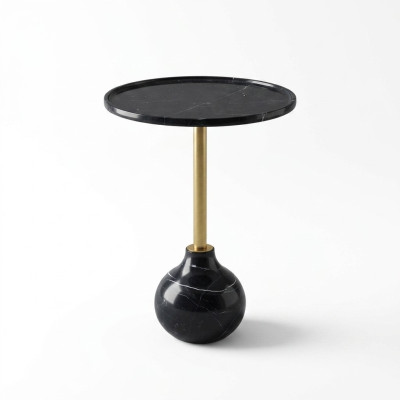 Table basse de luxe Design Table basse Table d'appoint Café Salle de séjour Ronde