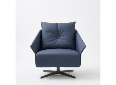 Fauteuil Seater Salon Bleu Design Moderne Mobilier de Luxe Relax Club neuf