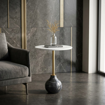 Table basse moderne de design de luxe pour canapé, tables basses pour café dans le salon.