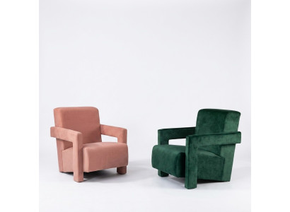 Fauteuil moderne pour TV Canapé 1 place Canapé textile en tissu 2x fauteuil