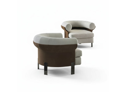 Fauteuil luxueux, fauteuil moderne, canapé-TV, canapé 1 place en tissu textile.