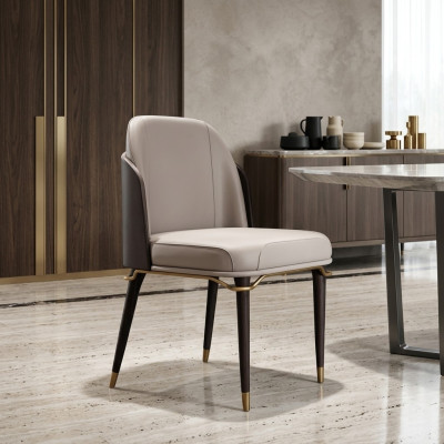 Chaises de salle à manger Chaise de salon avec pieds en bois Moderne neuf Multicolore neuf