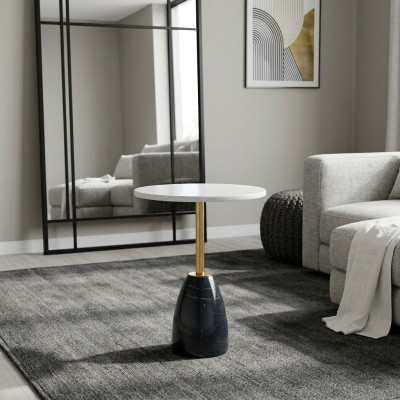 Table basse design Table d'appoint Table de salon Meubles Tables rondes Nouvelles