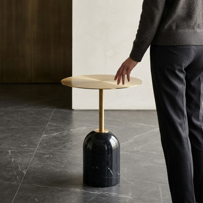 Table basse élégant table basse ronde tables d'appoint meubles de luxe nouveaux
