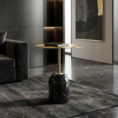 Table basse élégant table basse ronde tables d'appoint meubles de luxe nouveaux