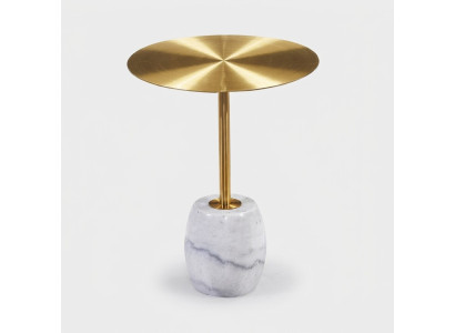 Designer table d'appoint supplémentaire, table basse de luxe et meuble de table d'appoint doré