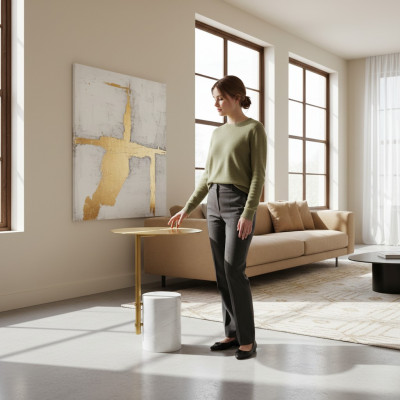 Table basse ronde Table basse Table d'appoint Table design Tables de salon