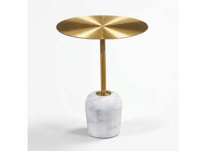 Table basse ronde de haute qualité, table d'appoint design pour le salon.